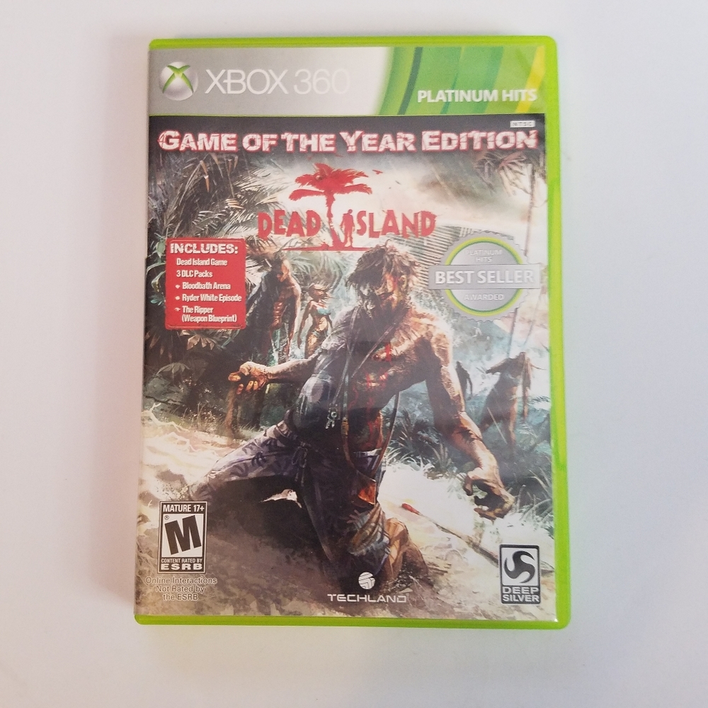 Dead Island Game of the Year Edition Microsoft Xbox 360 cib tested Tub19